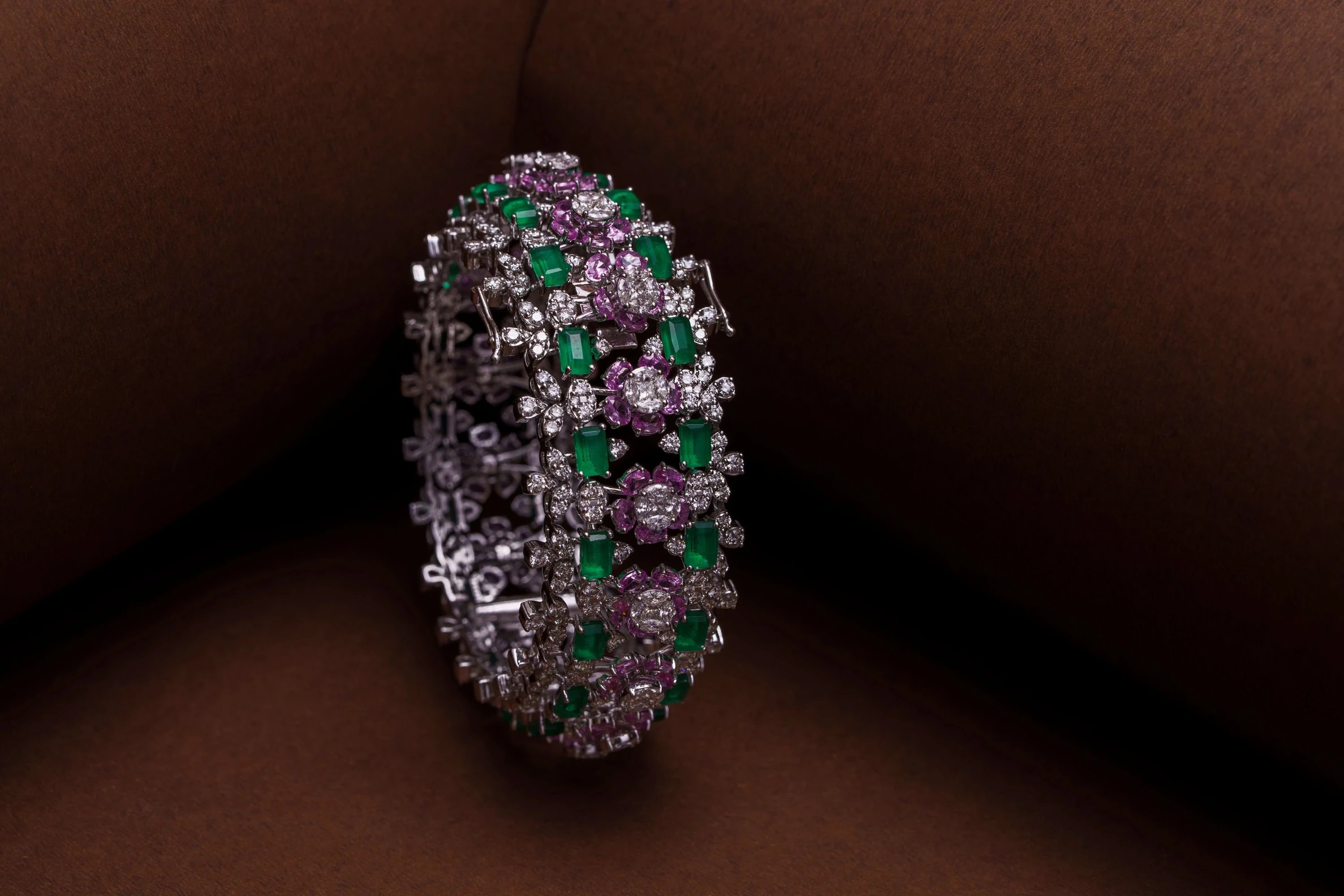 Platin Armreif Haute Joaillerie